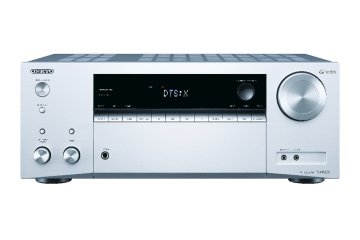 ONKYO TX-NR555 7.2 canali Surround Compatibilità 3D Argento