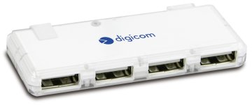 Digicom HUSB20P-G01 480 Mbit/s Bianco