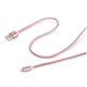 Celly USBLIGHTTEXRG cavo Lightning Rosa 2