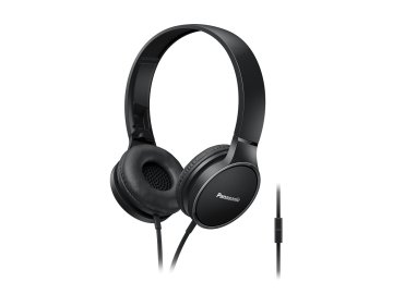 Panasonic Cuffie Stereo, 30 mm, 110 dB/mW (a 500 kHz), 1,2 m, nero