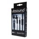 UBSOUND Smarter Auricolare Cablato In-ear Musica e Chiamate Nero 7