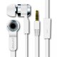 UBSOUND Smarter Auricolare Cablato In-ear Musica e Chiamate Bianco 2