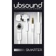 UBSOUND Smarter Auricolare Cablato In-ear Musica e Chiamate Bianco 4