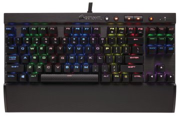 Corsair K65 RGB Rapidfire tastiera Gaming USB Italiano Nero