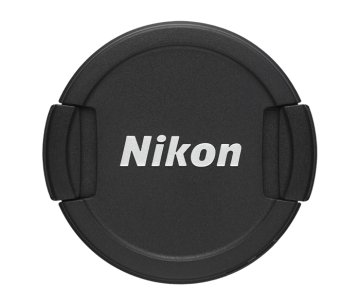 Nikon LC-CP24 tappo per obiettivo Nero, Bianco