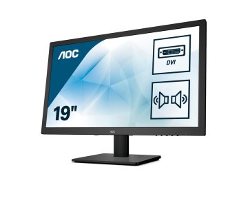 AOC E975SWDA LED display 47 cm (18.5") 1366 x 768 Pixel WXGA Nero