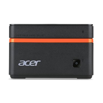 Acer Revo M1-601 Intel® Celeron® J3060 4 GB DDR3L-SDRAM 32 GB SSD FreeDOS PC Nero, Arancione
