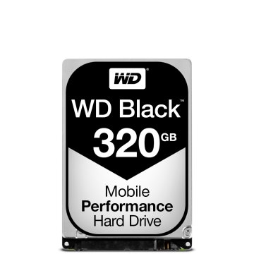 Western Digital Nero disco rigido interno 320 GB 7200 Giri/min 32 MB 2.5" Serial ATA III