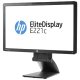 HP Monitor EliteDisplay E221c de 21,5 pulgadas con retroiluminación LED y cámara web (ENERGY STAR) Monitor PC 54,6 cm (21.5