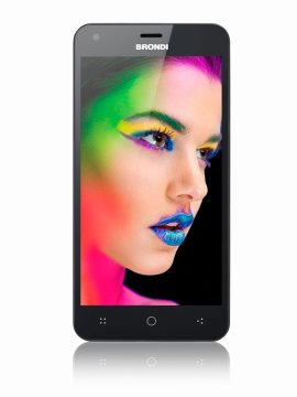 Brondi 501 SZ 12,7 cm (5") Doppia SIM Android 5.1 3G Micro-USB 4 GB 2000 mAh Nero