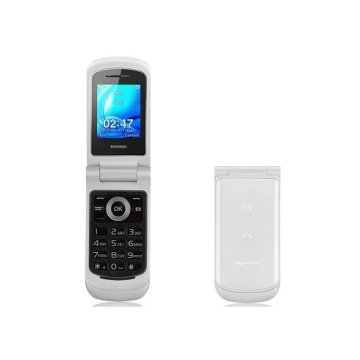 Brondi Oyster S 4,5 cm (1.77") Bianco Telefono cellulare basico