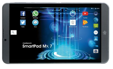 Mediacom SmartPad Mx 7 4G 16 GB 17,8 cm (7") Mediatek 1 GB Android 6.0 Grigio