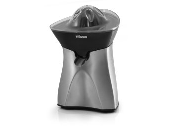 Tristar CP-2265 spremiagrumi elettrico 60 W Nero, Acciaio inox