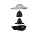 Tristar CP-2265 spremiagrumi elettrico 60 W Nero, Acciaio inox 4