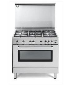 De’Longhi PGVX 965 GHI cucina Gas naturale Gas Acciaio inox