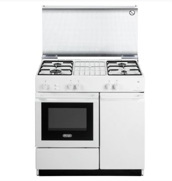 De’Longhi SGGW 854 N cucina Elettrico/Gas Gas Bianco