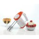 Ariete 1565 Mixy Professional - Sbattitore elettrico con ciotola rotante - 5 velocità - 2 set di fruste in Acciaio Inox - 2,4 L - 300 Watt - Arancione 3