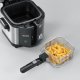 Severin FR 2437 friggitrice Singolo 2 L 1500 W Nero, Acciaio inox 3