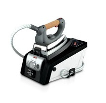 Polti Forever 1405 Pro 750 W 1,2 L Piastra in Ceramica Nero, Bianco