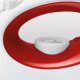 Girmi St01 Ferro da stiro a secco e a vapore Acciaio inossidabile 1800 W Rosso, Bianco 5
