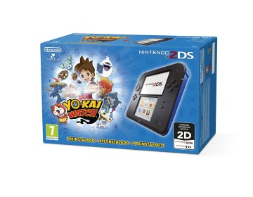 Nintendo 2ds Hwnero/Blu + Yokai.W