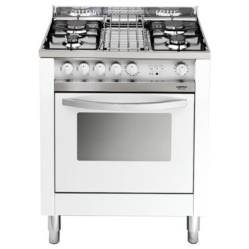 Lofra MB75GV Cucina Gas Acciaio inox, Bianco