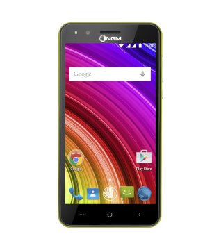 NGM-Mobile You Color E507 plus 12,7 cm (5") Doppia SIM Android 5.1 3G Micro-USB 0,512 GB 8 GB 2000 mAh Nero, Lime