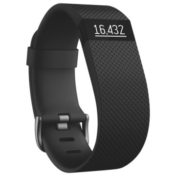 Fitbit Charge HR OLED Braccialetto per rilevamento di attività Nero