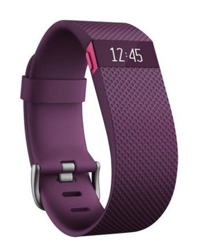 Fitbit Charge HR OLED Braccialetto per rilevamento di attività Viola