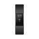 Fitbit Charge 2 OLED Braccialetto per rilevamento di attività Nero, Acciaio inox 3