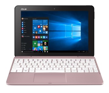 ASUS Transformer Book T101HA-GR002T Intel Atom® x5-Z8350 Ibrido (2 in 1) 25,6 cm (10.1") Touch screen HD 2 GB 32 GB Flash Wi-Fi 5 (802.11ac) Windows 10 Home Oro rosa