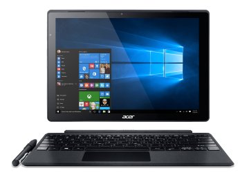 Acer Switch Alpha 12 SA5-271-5485 Ibrido (2 in 1) 30,5 cm (12") Touch screen Quad HD Intel® Core™ i5 i5-6200U 4 GB LPDDR3-SDRAM 128 GB SSD Wi-Fi 5 (802.11ac) Windows 10 Home Nero, Argento