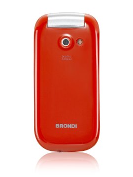 Brondi Oyster S 4,5 cm (1.77") Rosso Telefono cellulare basico