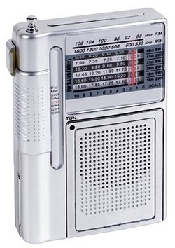 Audiola RTB-2038 Portatile Analogico Argento