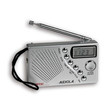 Audiola RTB-2039D/S Portatile Digitale Argento