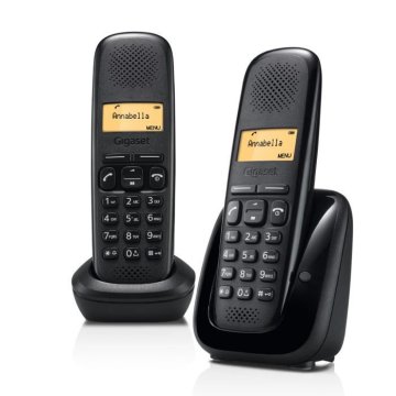 Gigaset A150A DUO Telefono analogico Nero