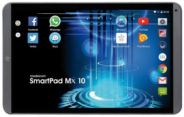 Mediacom SmartPad MSP10MXHA tablet 3G 16 GB 25,6 cm (10.1") Mediatek 2 GB Android 6.0 Nero, Grigio