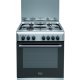 Hotpoint H64MH2AF (X) IT cucina Elettrico Gas Stainless steel A 2