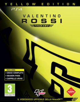 PLAION Valentino Rossi: The Game, yellow edition, PS4 Standard Multilingua PlayStation 4