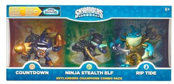 Activision Skylanders Imaginators - Triple Pack : Countdown + Stealth Elf + Riptide
