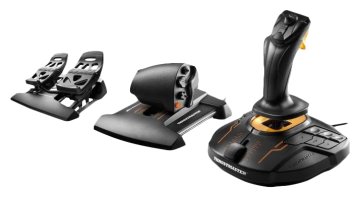 Thrustmaster T-16000M FCS Flight Pack Nero USB Joystick Analogico/Digitale MAC, PC