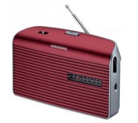 Grundig Music 60 Personale Analogico Rosso, Argento