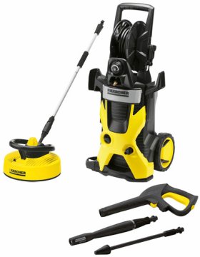 Kärcher K 5.700 T300 idropulitrice Verticale 460 l/h 2100 W Nero, Giallo