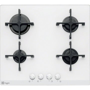 Electrolux PVB641OV piano cottura Bianco Da incasso Gas 4 Fornello(i)