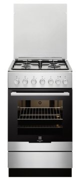 Electrolux RKK 21100 OX Cucina Elettrico Gas Acciaio inox