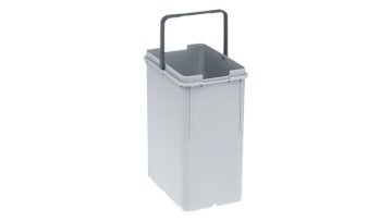 Franke Waste bin 8 L Rettangolare Plastica Grigio