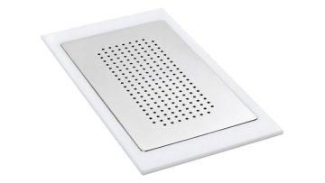 Franke 112.0042.961 cestino e vassoio per lavello Plastica, Acciaio inox Acciaio inox, Bianco