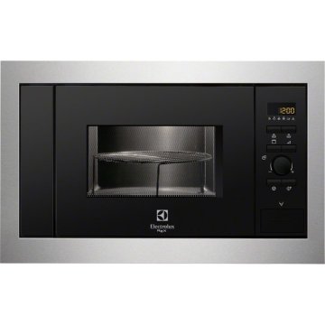 Electrolux MQ817GXE forno a microonde Nero, Argento 17 L