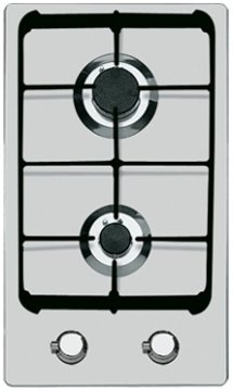 Foster 7062 042 piano cottura Acciaio inox Da incasso Gas 2 Fornello(i)