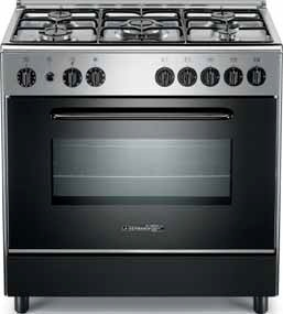 Bertazzoni La Germania S85 C 61 X T cucina Elettrico Gas Acciaio inossidabile